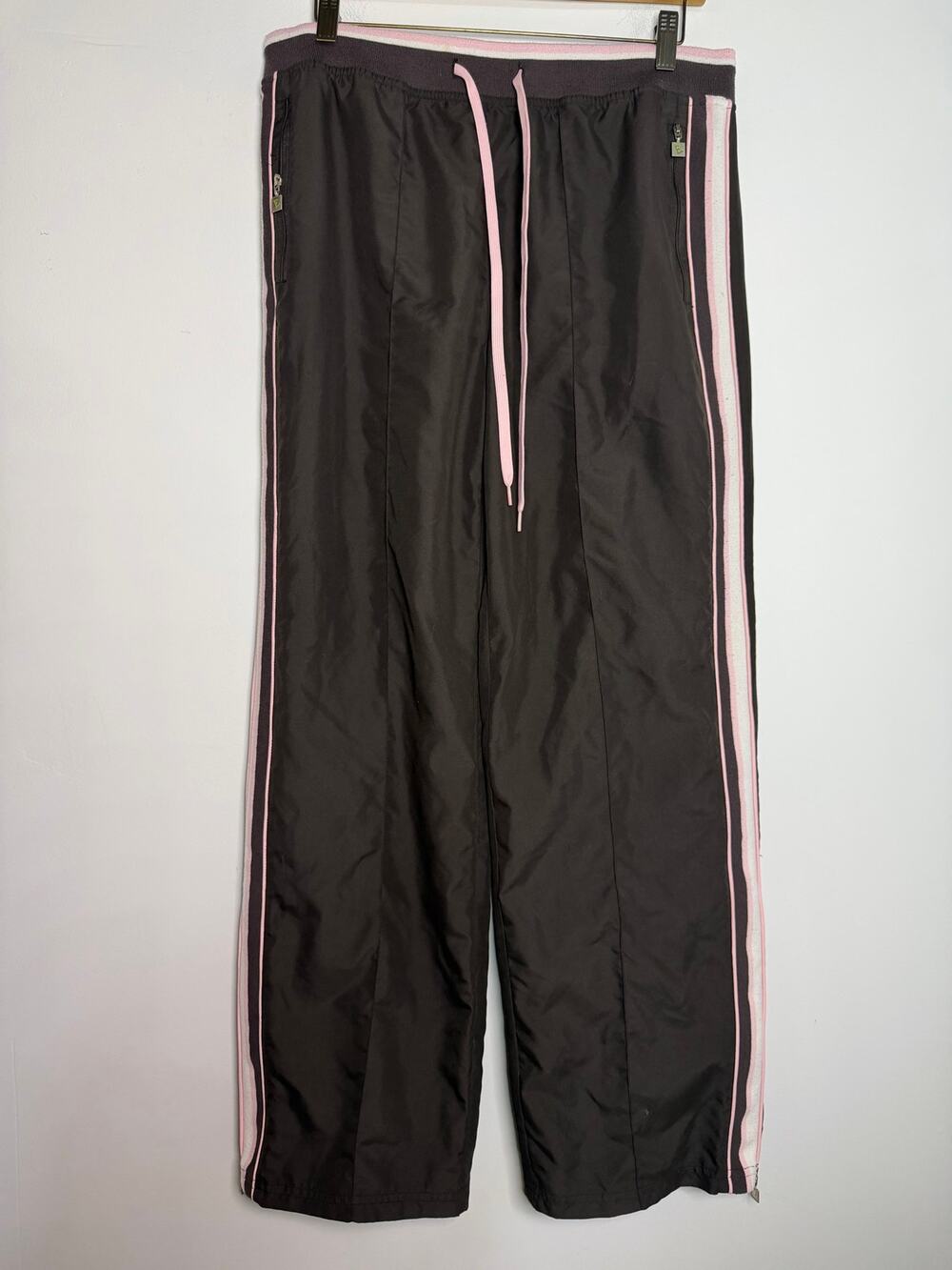 VTG Everlast women's track pants in brown and pink Size Large
